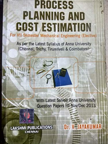Process Planning and Cost Estimation