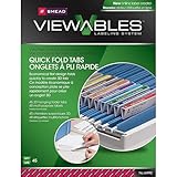 Smead Viewable Quick Form Tabs Refill, 45 Per Pack (64912)