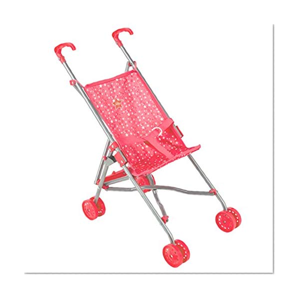 Betoys- 123205 – Poussette canne pliable étoiles – La chambre de Lily - Couleur aléatoire nuance de rose