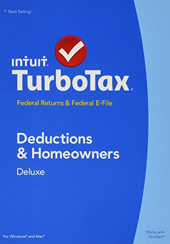 Book Cover TurboTax Deluxe 2014 - Federal Returns & Federal E-File (State NOT Included) PC & Mac - 424530