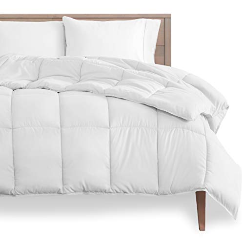 Book Cover Bare Home Comforter/Duvet Insert - Twin/Twin XL - Goose Down Alternative - Ultra-Soft - Premium 1800 Series - Hypoallergenic - All Season Breathable Warmth (Twin/Twin XL, White)