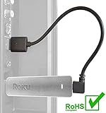 Exinoz Power Cable for Roku Streaming Stick. Roku Cable Designed to Power Your Roku Streaming Stick from Your TV USB Port. (1 Pack, Roku 3500R)