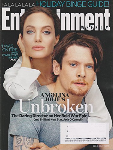Entertainment Weekly December 5, 2014 Aneglina Jolie & Jack O'Connell
