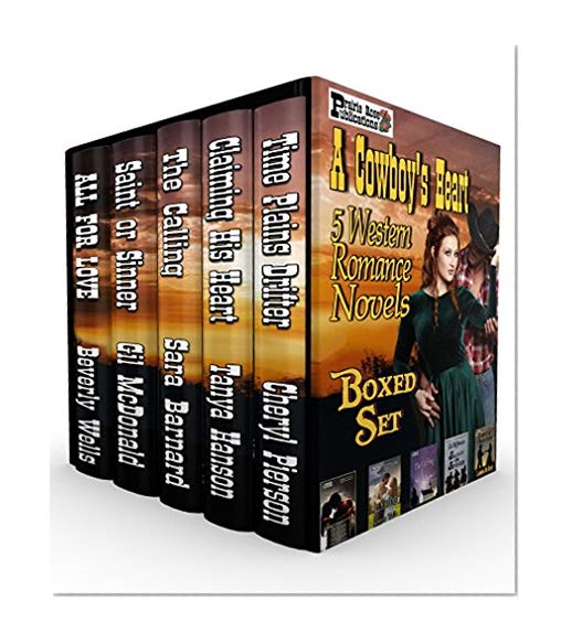Book Cover A Cowboy's Heart: 5 Western Romance Novels