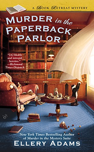 Book Cover Murder in the Paperback Parlor (The Book Retreat Mysteries 2)
