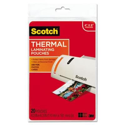 Book Cover Scotch Brand 9209669 MMMTP590020-Scotch Photo Size Thermal Laminating Pouches