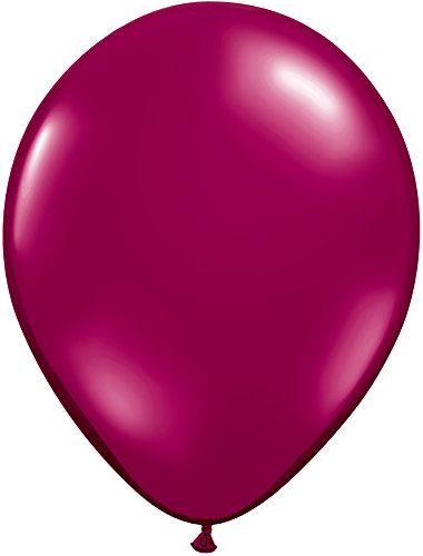 Pioneer Balloon Company 25 Count Latex Balloon, 11", Burgundy