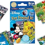 Ravensburger World of Disney Eye Found It Card Game - Engaging Family Fun | Immersive Disney Scenes | Skill-Building Game | FSC-Certified Materials