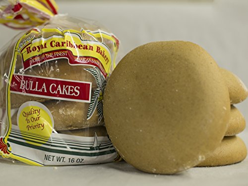 Jamaican Bulla Cakes, 4 in a Pack (2 Packs)