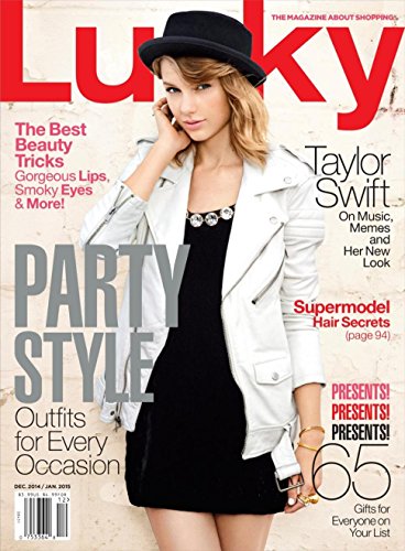 Lucky Magazine December 2014/January 2015 - Taylor Swift on Cover