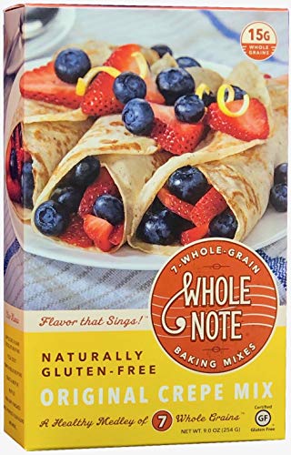 Book Cover Whole Note Crepe Mix, 7-Whole-Grain and Naturally Gluten-Free (Pack of 3)