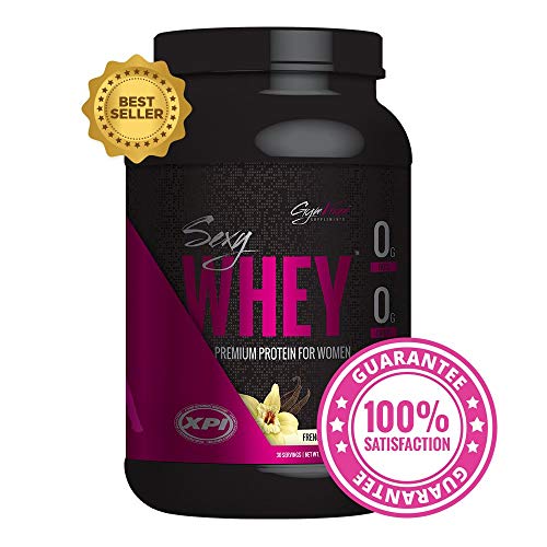 Book Cover Gym Vixen Whey Protein Isolate (French Vanilla) 30 Serv - Best Protein Powder for Women - Premium Whey Protein Isolate - Low Calorie, Fat Free, Zero Carb, Folic Acid, Vitamin D & Calcium