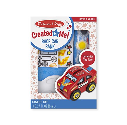 Book Cover Melissa & Doug Created by Me! Race Car Bank Craft Kit
