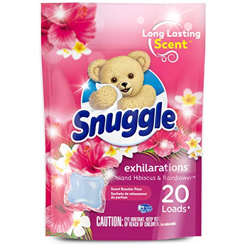 Book Cover Snuggle Exhilarations In Wash Laundry Scent Booster Pacs, Island Hibiscus and Rainflower, 20 Count
