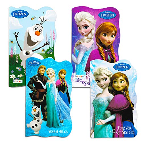 Book Cover Disney Frozen Board Books (Set of 4 Shaped Board Books)