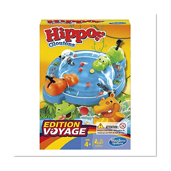 Hasbro - B10011010 - Jeu De Voyage - Hippos Gloutons