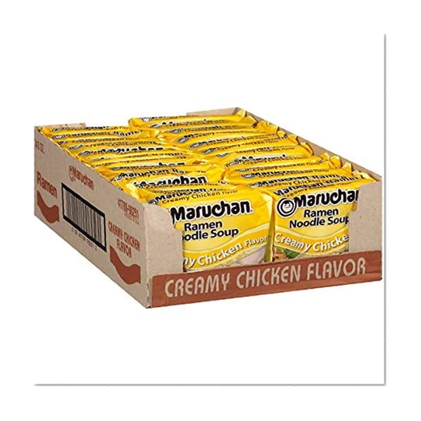 Book Cover Maruchan Ramen Creamy Chicken Flavor, 3 oz, 24 pack