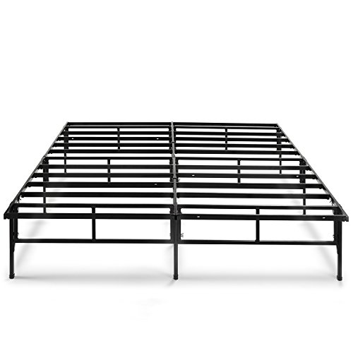 Book Cover Zinus Dawn 14 Inch Easy To Assemble SmartBase Mattress Foundation / Platform Bed Frame / Box Spring Replacement, Cal King