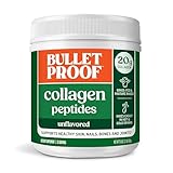 Bulletproof Unflavored Collagen Peptides Powder, 20g Grass-Fed Collagen Protein and Amino Acids for Skin, Bones and Joints, 17.6 Ounces