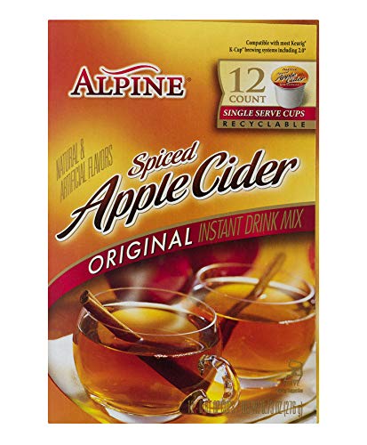 Book Cover Alpine Spiced Apple Cider K Cup 2 X 12 Ct (2 Boxes)