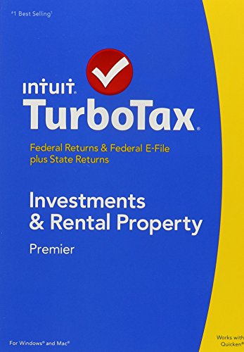 Book Cover TurboTax 2014 Premier Investments and Real Estate Federal/State 2014 PC/MAC CD/DVD/Old Version