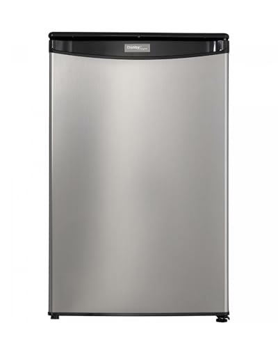 Danby DAR044A4BSLDD 4.4 cu. ft. Compact Fridge in Stainless Steel