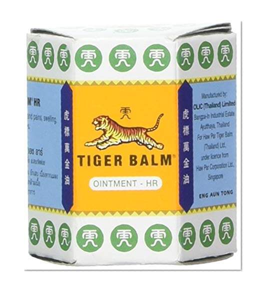 Tiger balm - Baume du tigre blanc - 30 g baume - Soulage et décongestionne