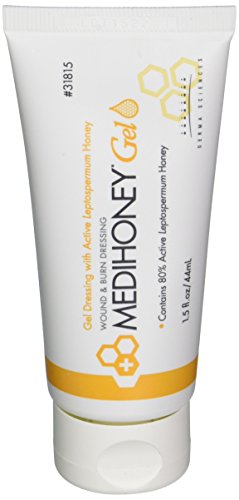 Derma Sciences 31815 Medihoney Dressing Gel, 1.5 oz Tube