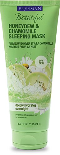 Freeman Feeling Beautiful Honeydew and Chamomile Sleeping Mask, Dry Skin, 6 oz.