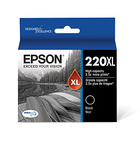 Epson T220XL120-S DURA Ultra Black High Capacity Cartridge Ink