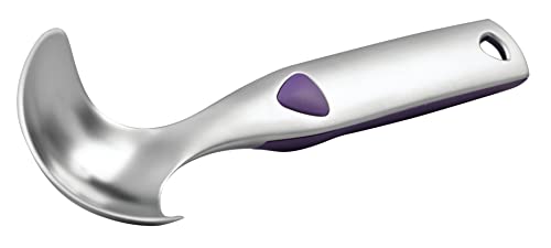 Wilton Heavy-Duty Ice Cream Scoop With Non-Slip Grip, Ice Cream Bar Supplies, Ice Cream Scoops Best Rated Ice Cream Sundae Bar Supplies (Silver)