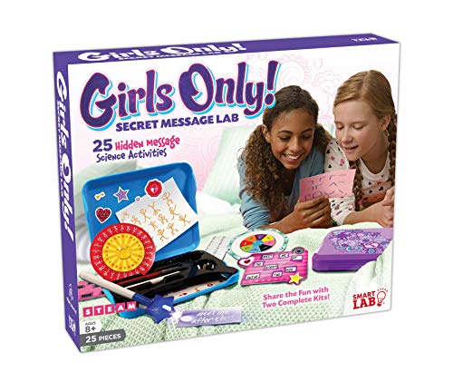 Book Cover SmartLab Toys Girls Only! Secret Message Lab,Purple