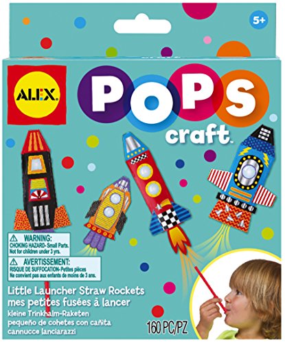 Book Cover ALEX Toys POPS Craft Little Launcher Straw Rockets