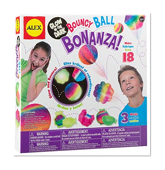 ALEX Toys Craft Glow In The Dark Bouncy Ball Bonanza