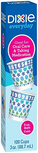 Dixie Bath Cups - 3 oz - 100 ct (Packaging May Vary) by Dixie