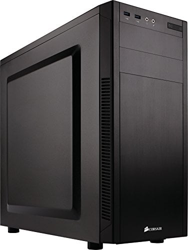 Book Cover Corsair Carbide Series 100R Silent Edition Quiet Mid Tower Case, Solid