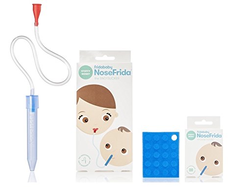 Book Cover Fridababy NoseFrida Nasal Aspirator with 20 Extra Hygiene Filters