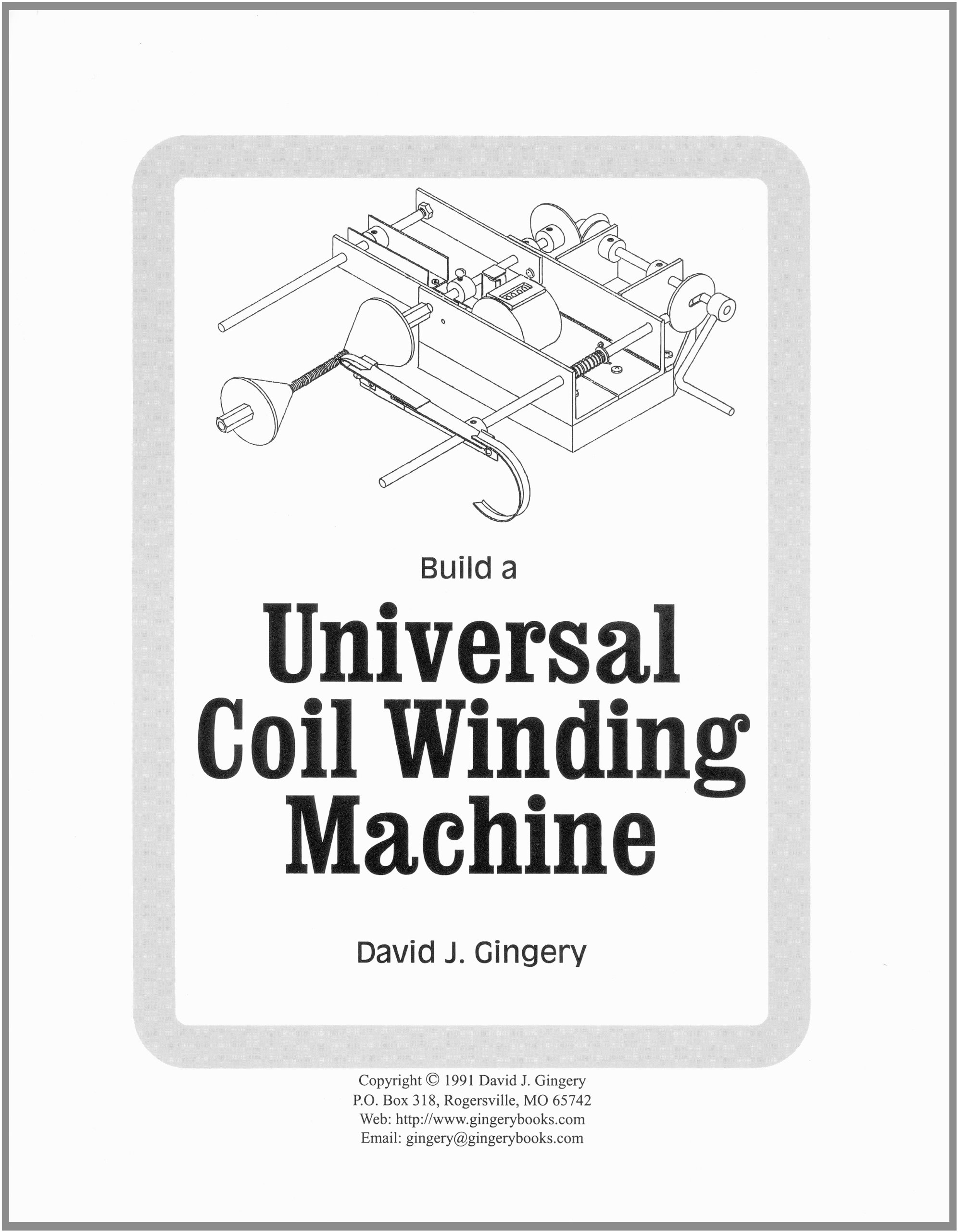 Build a Universal Coil Winding Machine