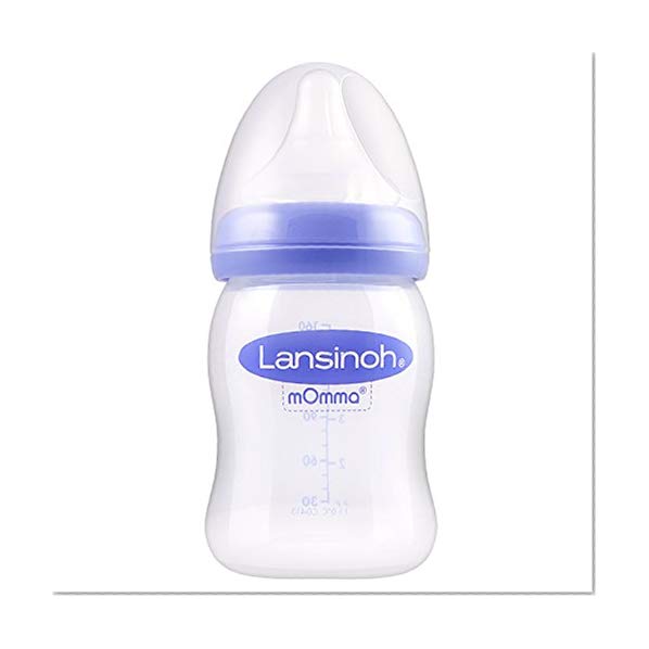 Lansinoh mOmma Biberon avec tétine NaturalWave 160 ml