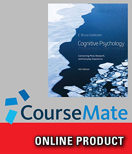 CourseMate for Goldstein's Cognitive Psychology: Connecting Mind, Research and Everyday Experience, 4th Edition
