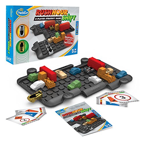 Think Fun Rush Hour Shift Two Player Strategy Game - A Two Player Version of International Rush Hour