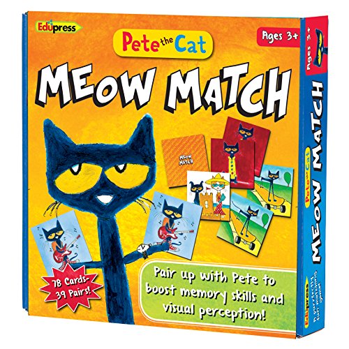Pete the Cat Meow Match Game