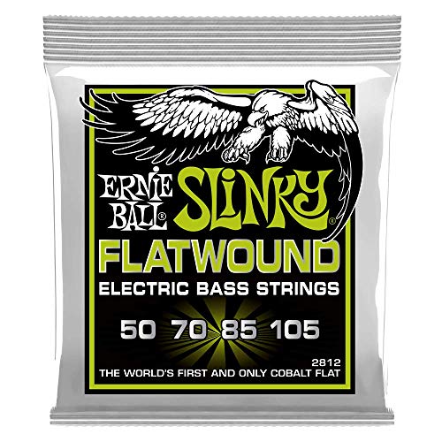 Ernie Ball Flatwound Regular Slinky Bass Strings - 50-105 Gauge (P02812)