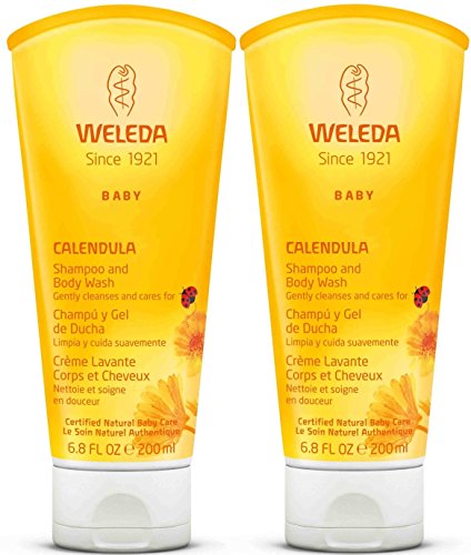 Weleda Calendula Shampoo and Body Wash, 6.8 oz. (Pack of 2)