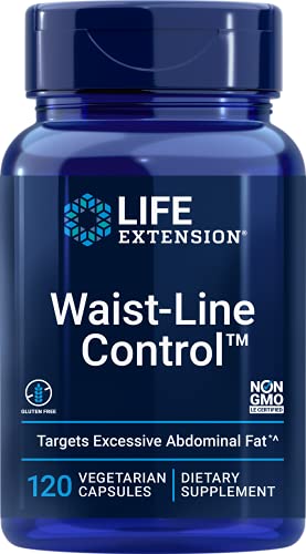 Life Extension Waist-Line Control Peptide Complex Supports Energy Conversion, Calorie Intake Reduction & Reduced Accumulation of Belly Fat - Non-GMO, Gluten-Free - 120 Vegetarian Capsules