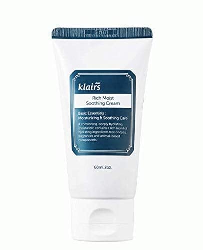 Book Cover [Klairs] Rich Moist Soothing cream, 60ml, soothing and hydrating