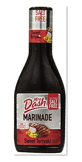 Mrs. Dash Marinade, Sweet Teriyaki, 12 Ounce (Pack of 6)