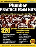 Journeyman Plumber Practice Exam Kit: 320 Questions with Answers Explained, Review, Flash Cards & 50 State License Guide