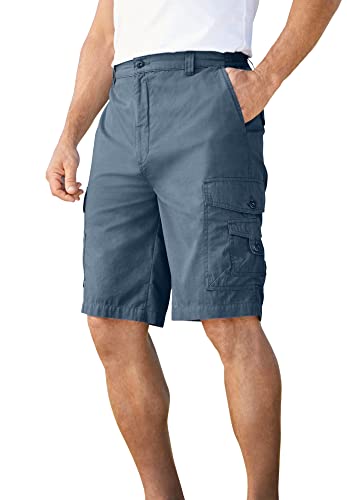 KingSize Men's Big & Tall 10" Side Elastic Canyon Cargo Shorts