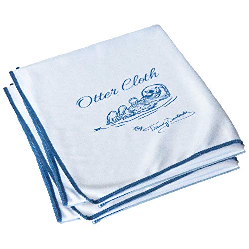 Extra Large Microfiber Glass Polishing Cloth (2 Pack) â€“ 65x50 cm â€“ Premium Quality Lint-Free Cleaning Cloth for Stemware, Windows, Etc â€“ Bar Towel for Streakfree Results (White)